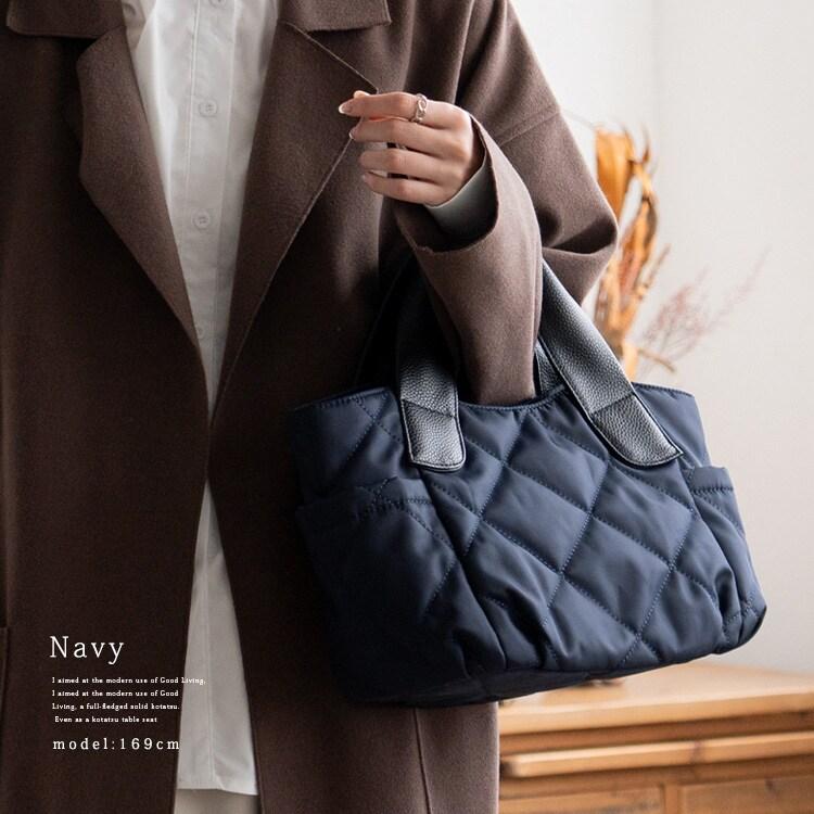 VitaFelice（ヴィータフェリーチェ） キルティング2wayナイロントート