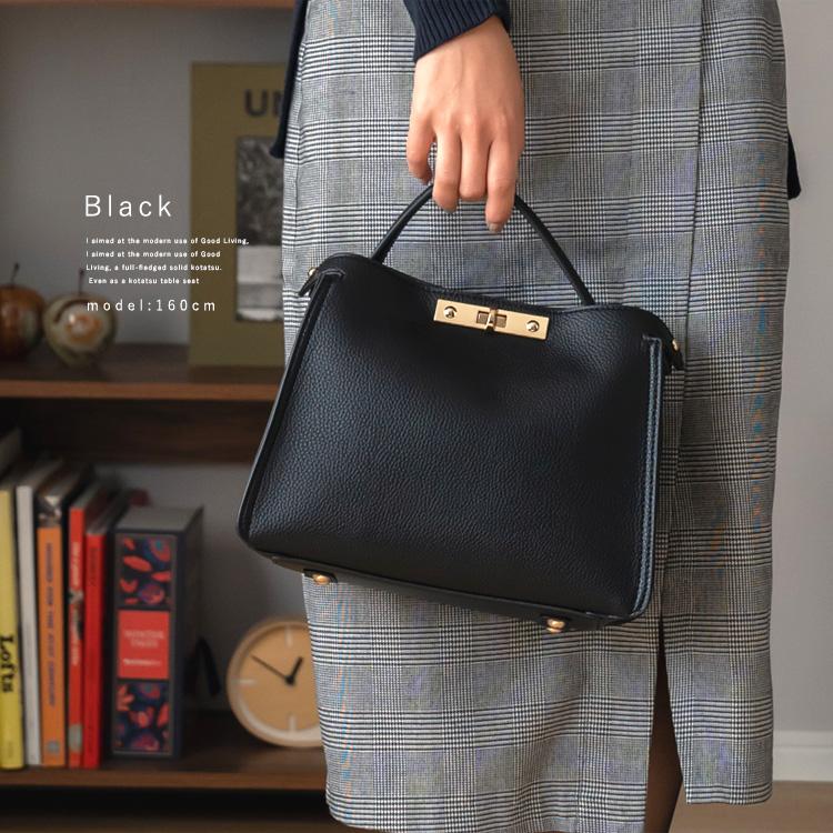 VitaFelice ワンハンドル2wayミニショルダーバッグ【Depral/デプラル