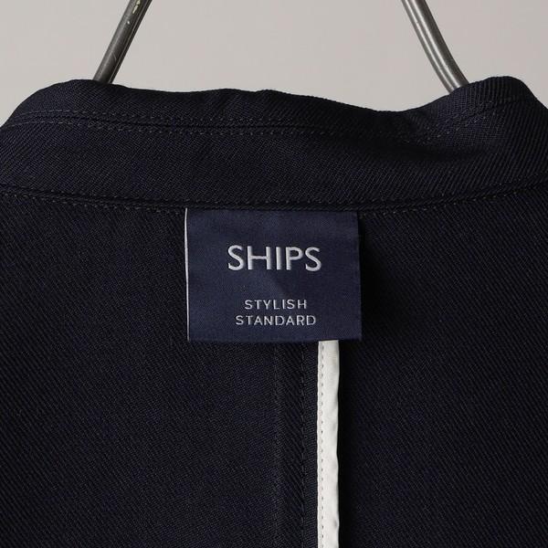 ＳＨＩＰＳ　ＳＴＡＮＤＡＲＤ：　ＷＯＯＬ／ＰＯＬＹＥＳＴＥＲ　ギャバジン　ブレザー｜0101marui｜20