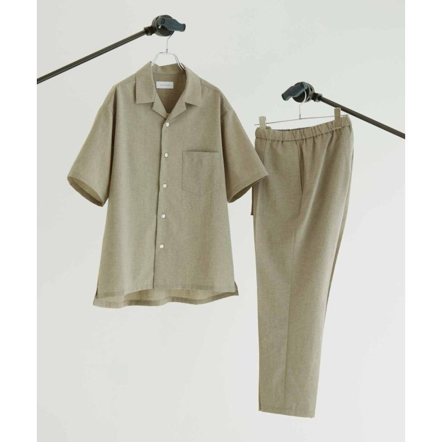 【美品】ADAM ET ROPE' アダムエロペ　セットアップ　オープンカラー ADAM ET ROPE' オープンカラーシャツ＆イージーパンツ