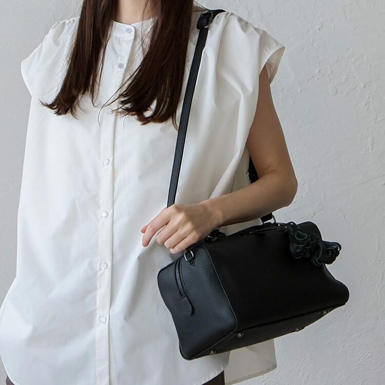 ヴィータフェリーチェ（VitaFelice）/本牛革2way ミニボストンバッグ【Depral/デプラル】  セレモニー向け VitaFelice（ヴィータフェリーチェ） 本牛革2way ミニボストンバッグ