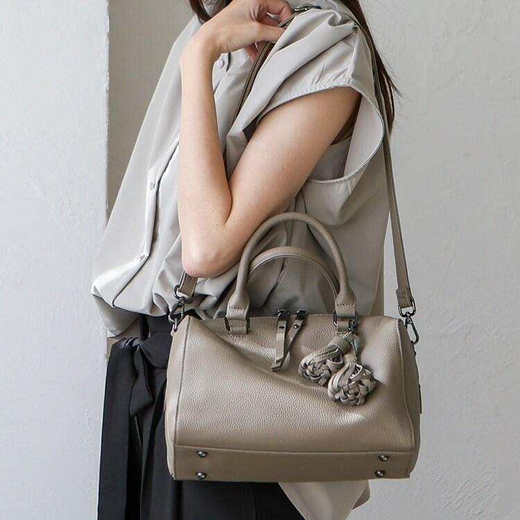 VitaFelice（ヴィータフェリーチェ） 本牛革2way ミニボストンバッグ