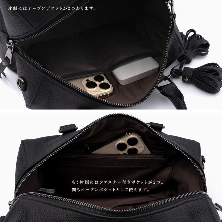 VitaFelice（ヴィータフェリーチェ） 本牛革2way ミニボストンバッグ