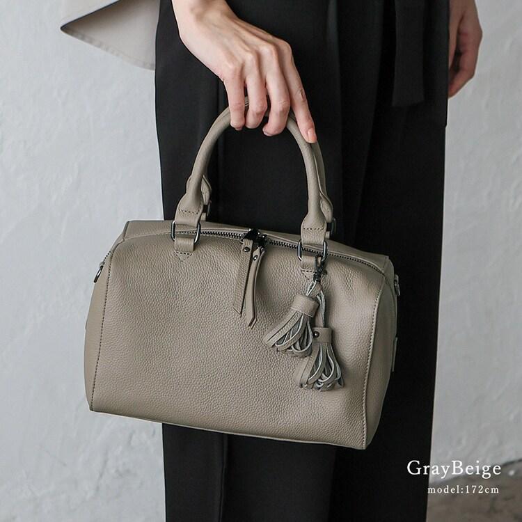 VitaFelice（ヴィータフェリーチェ） 本牛革2way ミニボストンバッグ