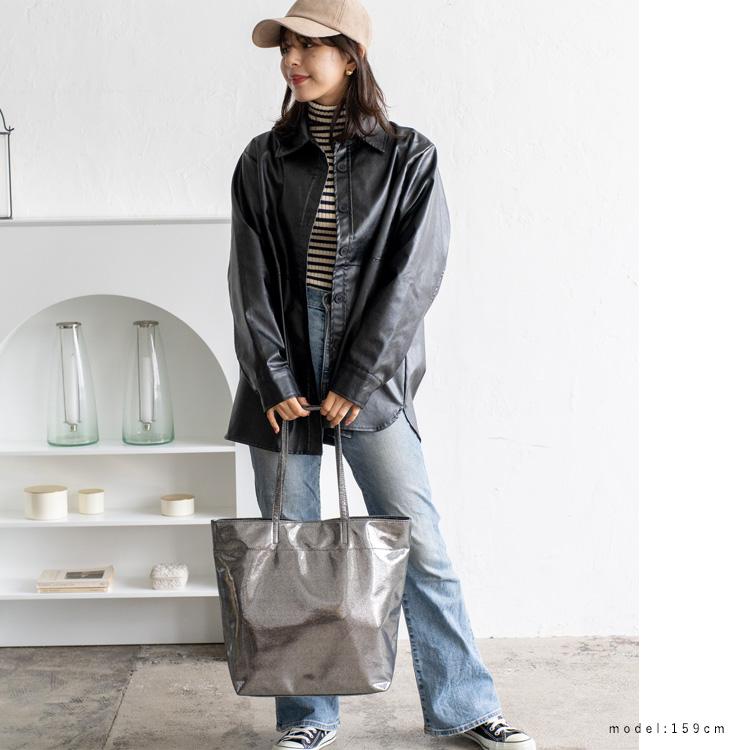 VitaFelice 縦型ラメトートバッグ【aroco/アロコ】 : マルイ