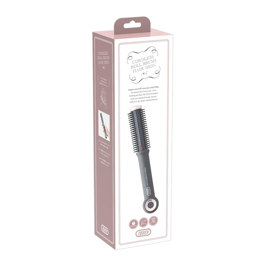 Toffy Beauty コードレス ロールブラシヘアアイロン : マルイ(丸井