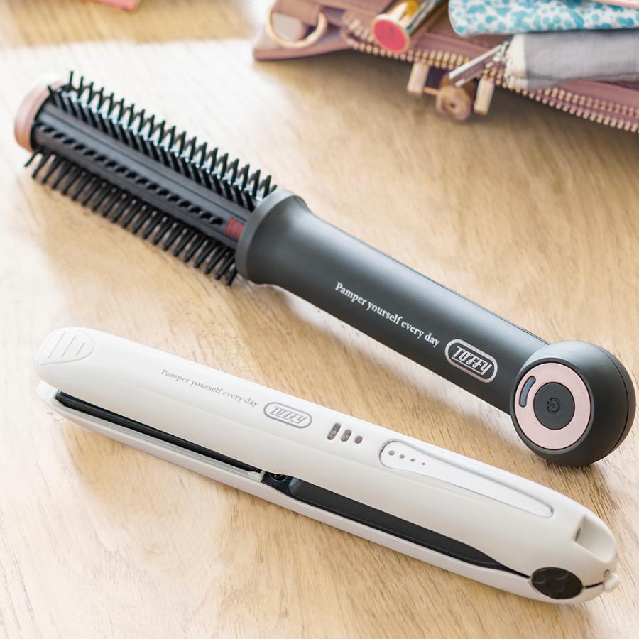 Toffy Beauty コードレス ロールブラシヘアアイロン : マルイ(丸井