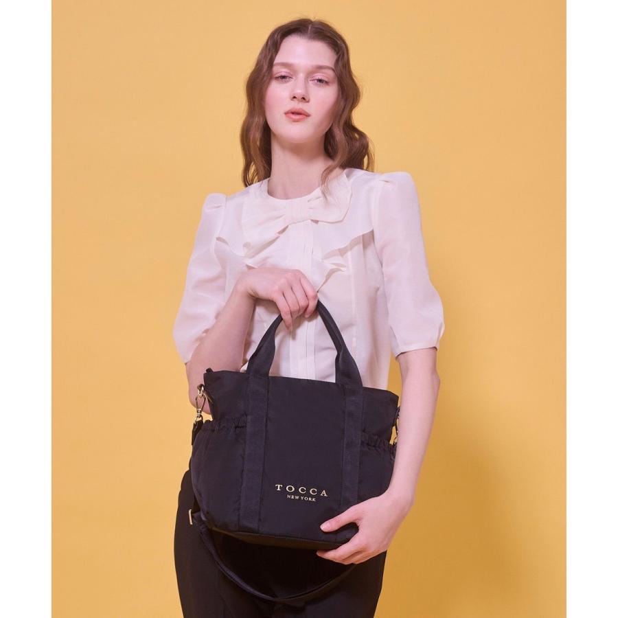 【未使用品】【tocca】SANA SIDEPOCKET TOTE トートバッグ TOCCA（トッカ） 【新色登場・WEB＆一部店舗限定・環境にやさしい素材