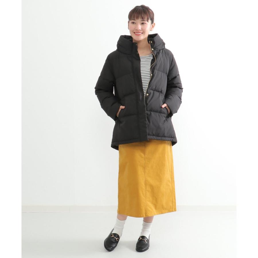 おりお＊新品ダウンコート　ミドル丈 Didot.showroom ダウンコート ダウンジャケット ミドル丈（コート丈