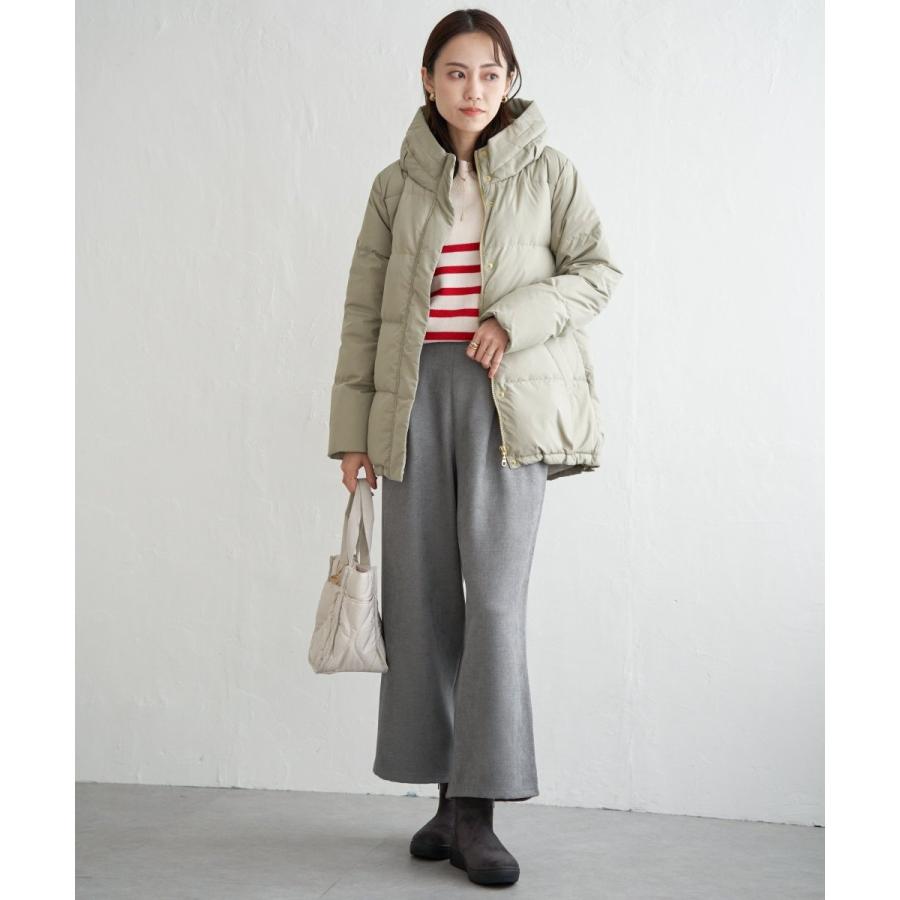 アルマーニ　アイボリー ダウンジャケット ミドル丈 アルマーニ アイボリー ダウンジャケット ミドル丈 ARMANI EXCHANGE