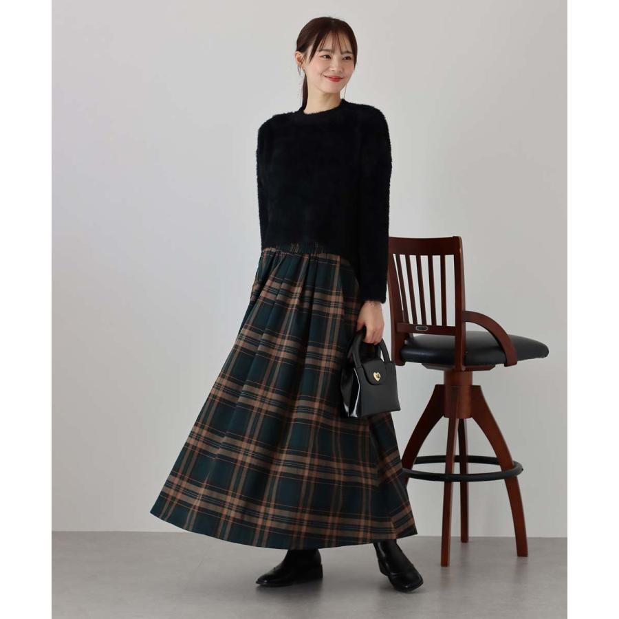 BLUEEAST 丈が選べるチェック柄ロングスカート : マルイ(丸井