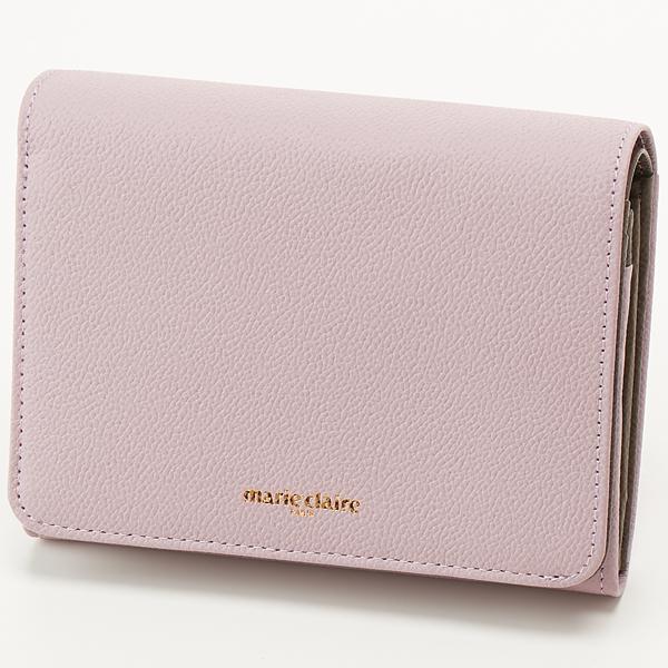 Marie Claire（マリ クレール） ポケット 中Lファスナー折り財布