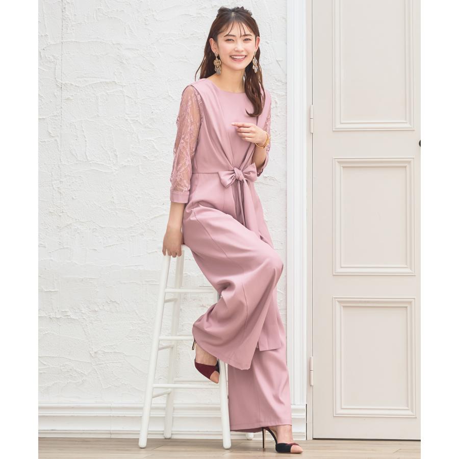 DRESS STAR（ドレススター） パーティー 結婚式 ジャンプスーツ パンツ