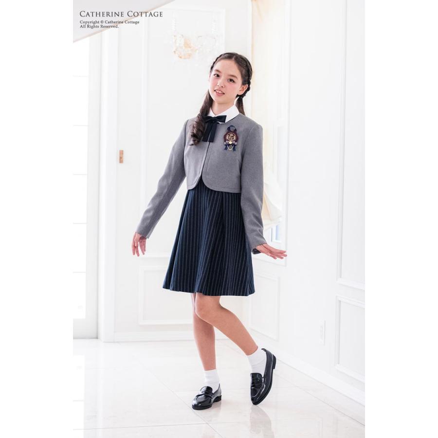 卒業式スーツ女の子卒服上品白襟ワンピース｜0101marui｜15