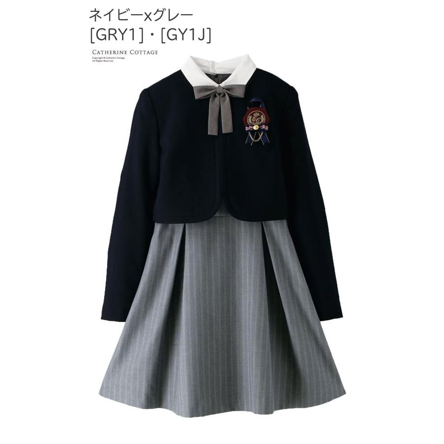 卒業式スーツ女の子卒服上品白襟ワンピース｜0101marui｜04