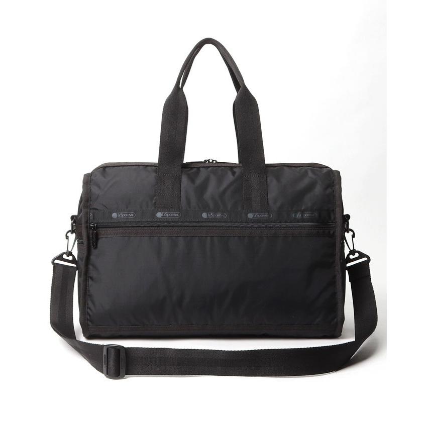 LeSportsac ブラック無地 ボストンバッグ レスポートサック ボストンバッグ Mサイズ レディース LESPORTSAC 7184