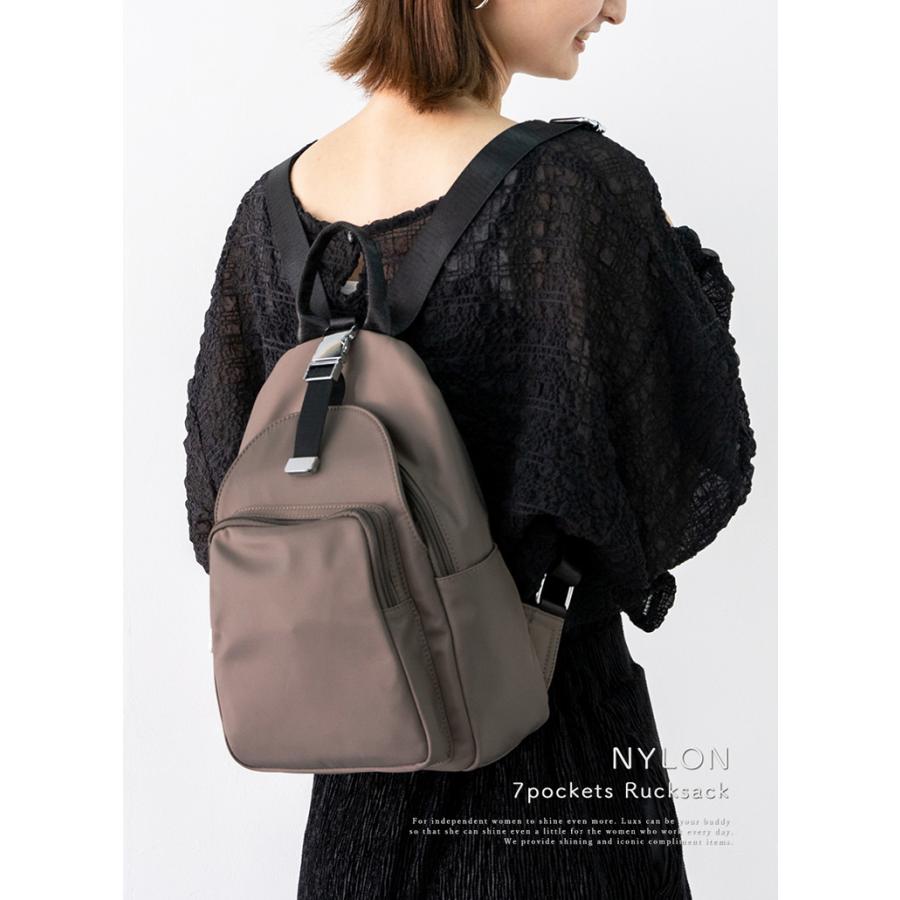 VitaFelice メタルバックルナイロンミニリュック【Depral/デプラル