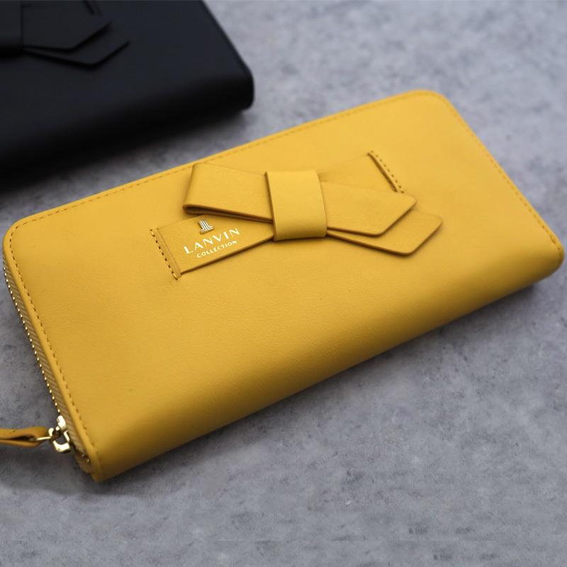 LANVIN COLLECTION 【ランバンコレクション】ラペリパース ラウンド