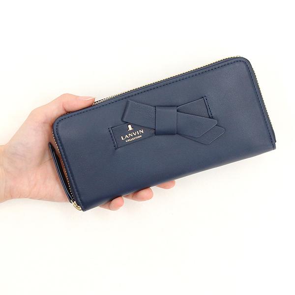 LANVIN COLLECTION 【ランバンコレクション】ラペリパース ラウンド