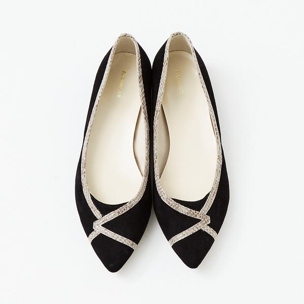 Au BANNISTER（オゥ バニスター） ボロネーゼ ポインテッド フラット