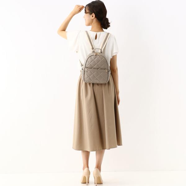 【美品】ラバガジェリーシープレザーキルティングミニリュック LA BAGAGERIE シープレザー キルティングミニリュック : マルイ