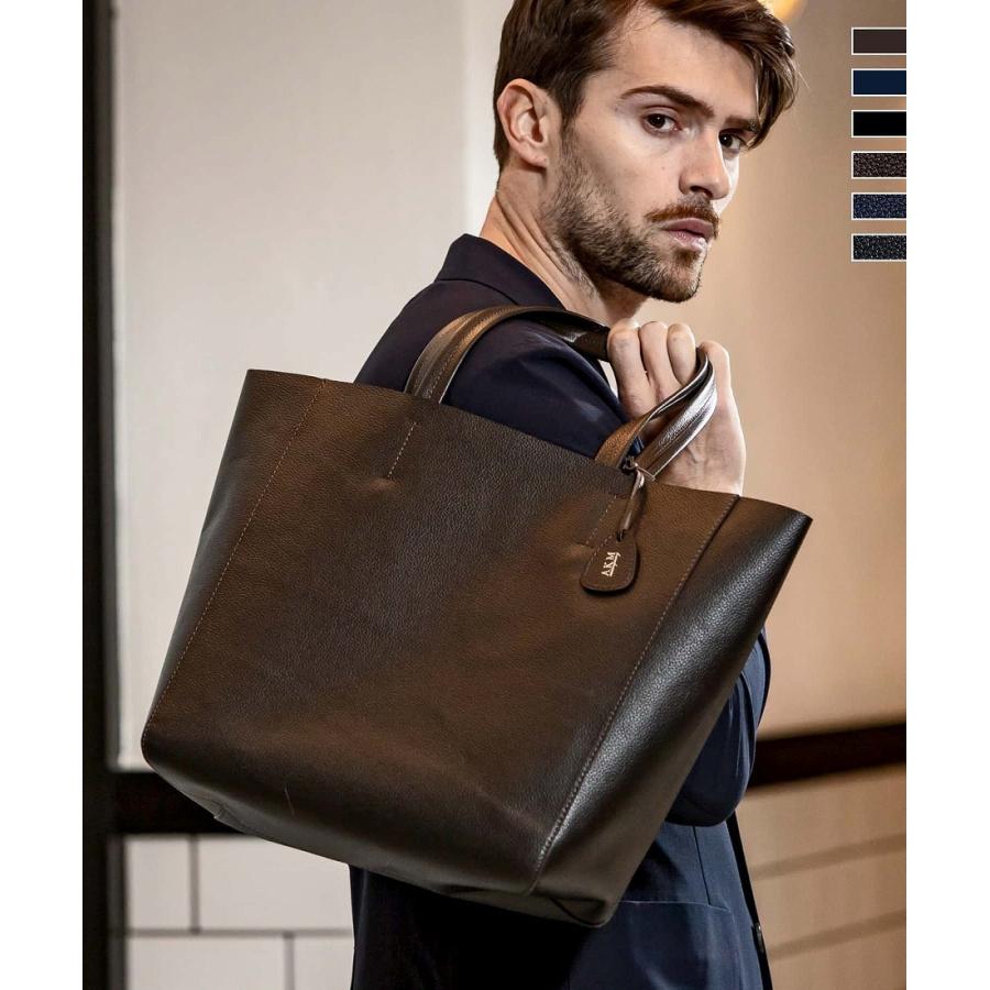 直営店・WEB限定】 AKM Contemporary レザートートバッグ : マルイ