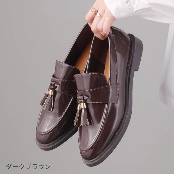 ダークブラウンレザー タッセルローファー タッセルローファー : マルイ(丸井)Yahoo!店 - 通販 - Yahoo!ショッピング