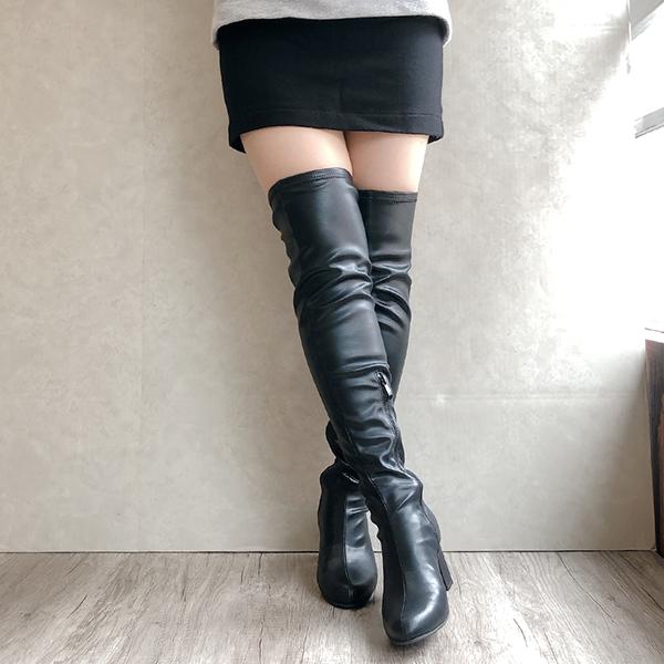 GALERIE VIE ニーハイストレッチブーツ GALERIE VIE ストレッチロングブーツ｜トゥモローランド 公式通販