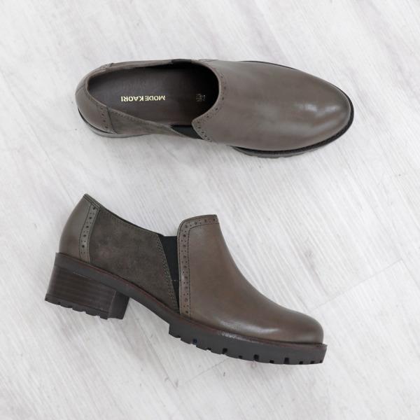 MODE KAORI トラックソールコンビスリッポン/21471 : マルイ