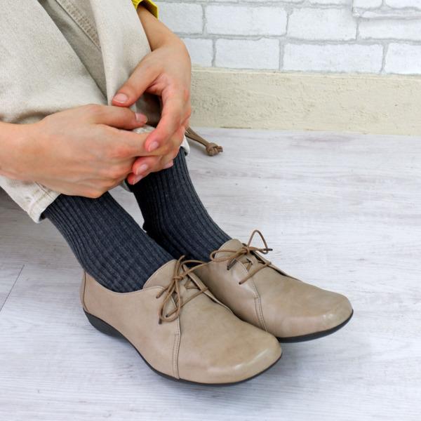 MODE KAORI（モードカオリ） フラットレースアップシューズ/35710