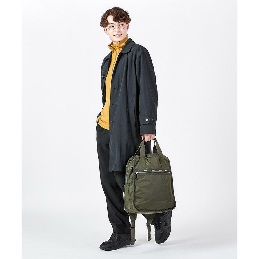 美品 レスポートサック ナイロン シャイン バックパック リュック 大容量 定番 LeSportsac デイバック リュック ROUTE BACKPACK ブラック