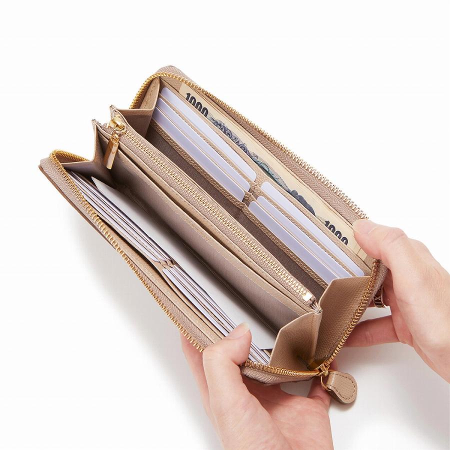 TOPKAPI トプカピ コロラート ラウンド長財布 ブラウン 未使用 TOPKAPI（トプカピ） 角シボ型押し・ ラウンド 長財布 COLORATO