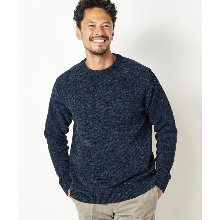 MEN'S BIGI（メンズビギ） 【俳優 渡部篤郎さん着用】7G引き揃えモール