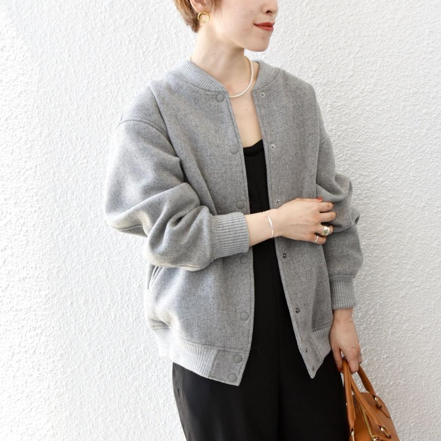 LEFLAH◇スタジャン/L/ポリエステル/CML/無地 LEFLAH ｜ OFFICIAL WEB SHOP