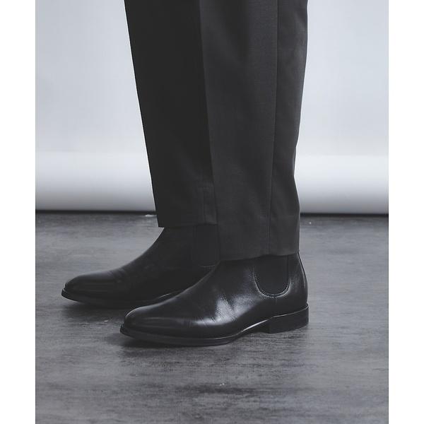 【美品・定番】alfredoBANNISTER ブラック本革/チェルシーブーツ alfredoBANNISTER（アルフレッドバニスター） 【定番】グッドイヤー