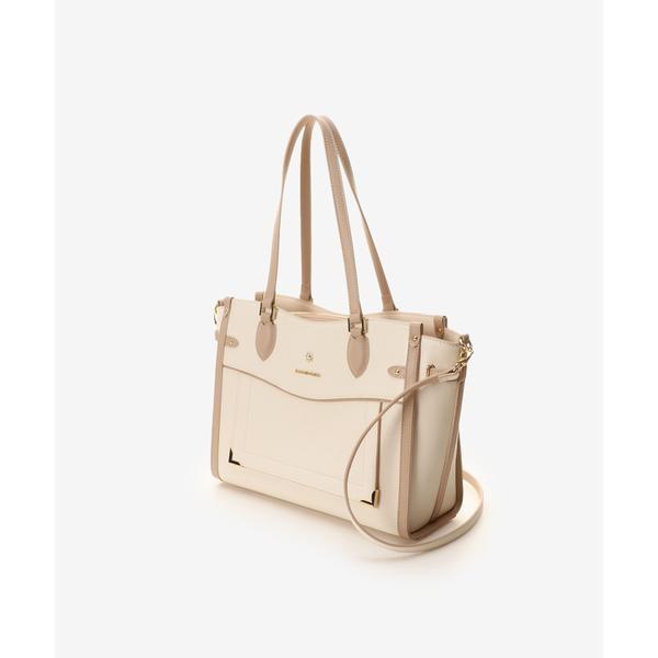 シンプルビジューA4トートバッグの画像