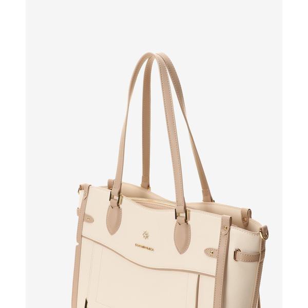 シンプルビジューA4トートバッグの画像