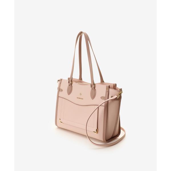 シンプルビジューA4トートバッグの画像