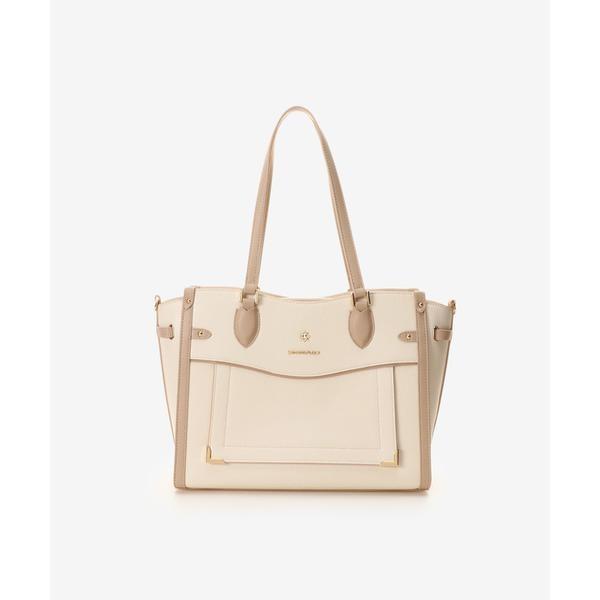シンプルビジューA4トートバッグの画像