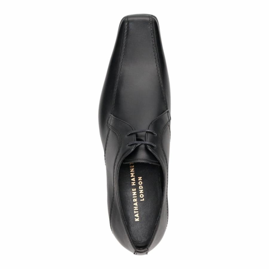 未使用新品 キャサリンハムネット 外羽根スワールモカ ビジネスシューズ 26.5 KATHARINE HAMNETT LONDON（キャサリンハムネットロンドン） 外羽根