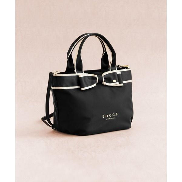 BICOLOR RIBBON TOTE トートバッグの画像