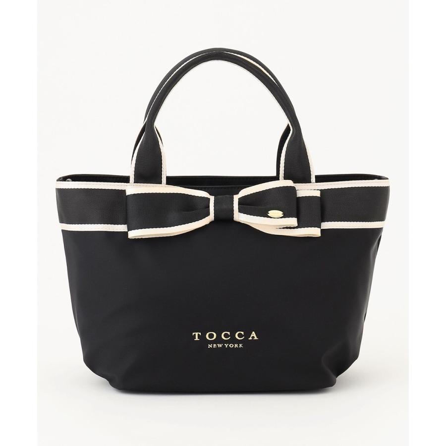 未使用 トッカ DUAL RIBBON NYLON TOTEトート M 2way TOCCA（トッカ） BICOLOR RIBBON TOTE トートバッグ : マルイ(丸井