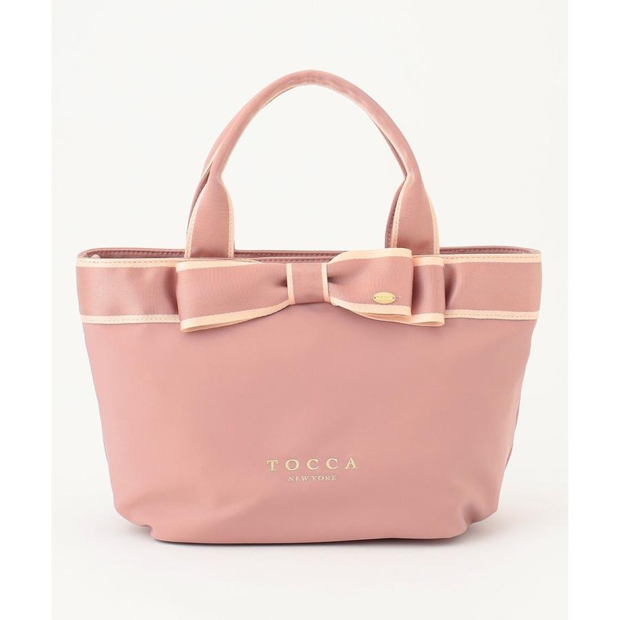 BICOLOR RIBBON TOTE トートバッグの画像
