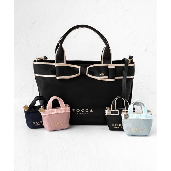 TOCCA（トッカ） BICOLOR RIBBON TOTE トートバッグ : マルイ(丸井