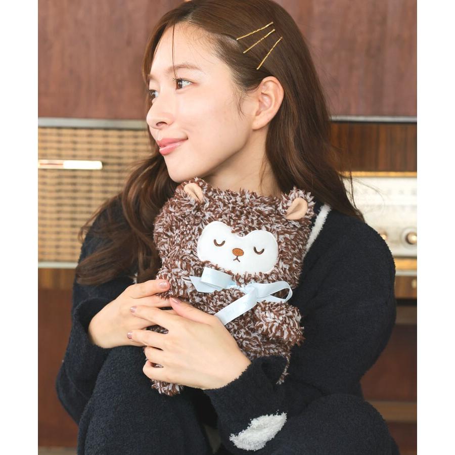 DONOBAN（ドノバン） 【pufe】モコモコくるくるアニマルひざ掛け