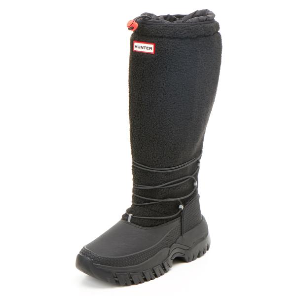 HUNTER（ハンター） WOMENS WANDERER TALL SHERPA SNOW BOOT : マルイ