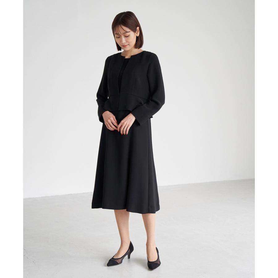 【Mon E’toile/モンエトワール】完売品 ブラックフォーマルワンピース ROPÉ PICNIC(ロペピクニック) / 【Mon E'toile/モンエトワール