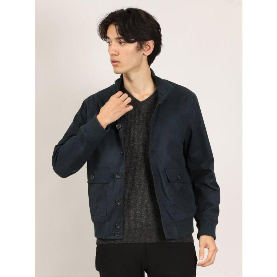 タカキュー（TAKA−Q）/アレキサンダージュリアン コマスエード プリントブルゾン TAKA-Q（タカキュー） アレキサンダージュリアン コマスエード