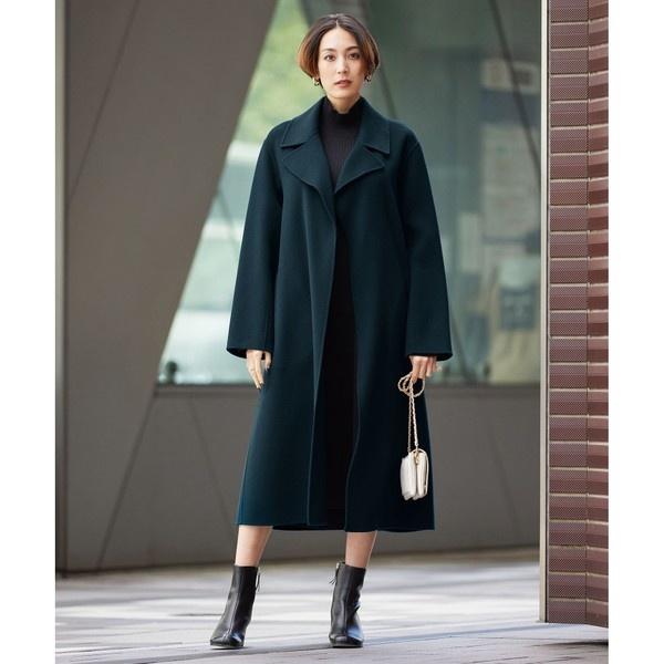 ICB ウールリバー ロングトレンチコート : マルイ(丸井)Yahoo!店