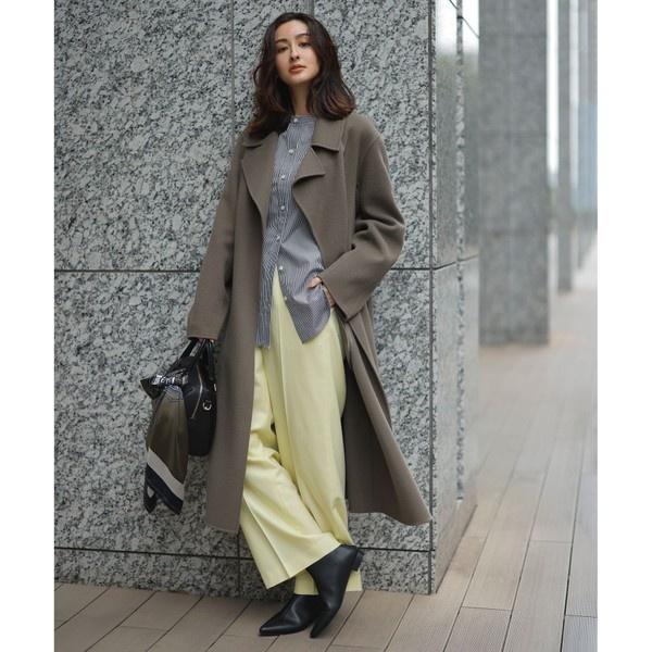 ICB（アイシービー） ウールリバー ロングトレンチコート : マルイ